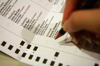election voting ballot